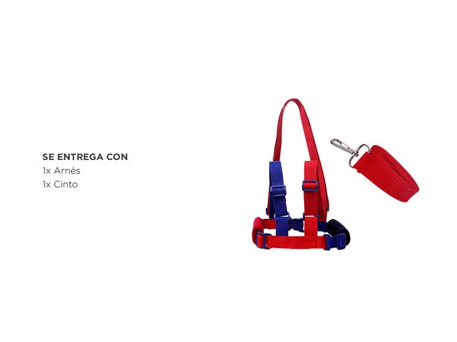 Arnés Cinturón de Seguridad para Niños Gadnic BEBE105 Antipérdida Guía - 4
