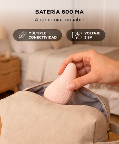 Masajeador  Lactancia MAWE By GADNIC 2 en 1 Calor Recargable  - 5