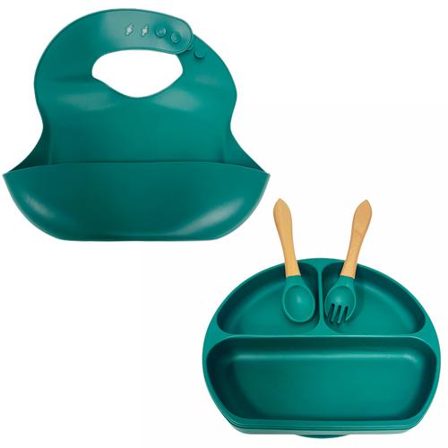 Set de Alimentación para Bebés Gadnic Silicona Premium - 0