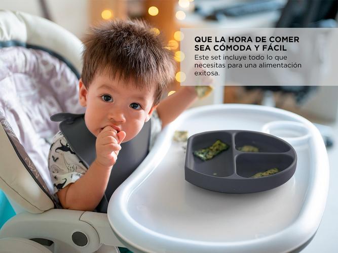 Set de Alimentación para Bebés Gadnic Silicona Premium - 3