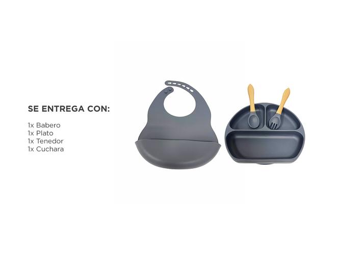 Set de Alimentación para Bebés Gadnic Silicona Premium - 5