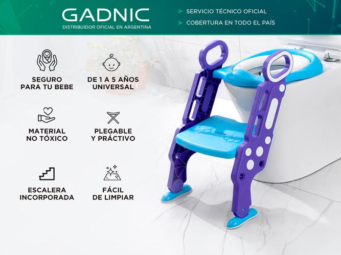 Adaptador de Inodoro para Niños Gadnic Con Escalera - 1