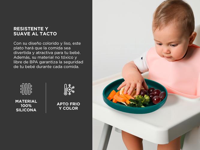 Plato de Comida de Silicona Gadnic BEBE65 Para Bebés - 2