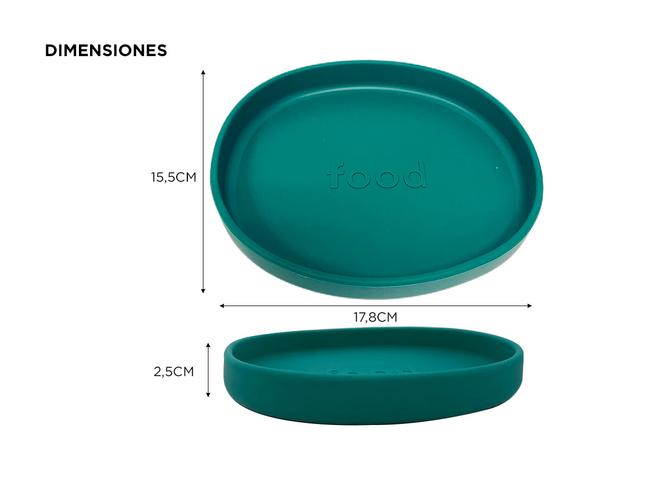 Plato de Comida de Silicona Gadnic BEBE65 Para Bebés - 4