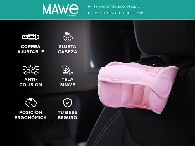 Sujetador Soporte para la Cabeza del Bebé Gadnic BEBE86 Para Silla de Auto - 1