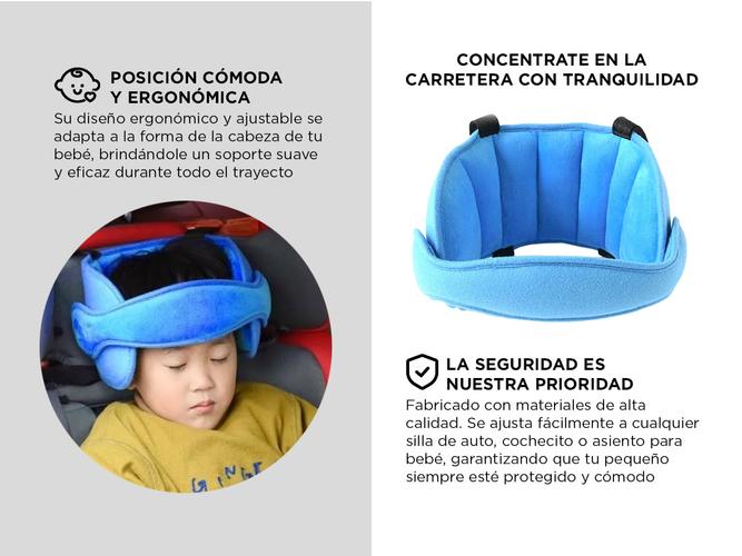 Sujetador Soporte para la Cabeza del Bebé Gadnic BEBE86 Para Silla de Auto - 2