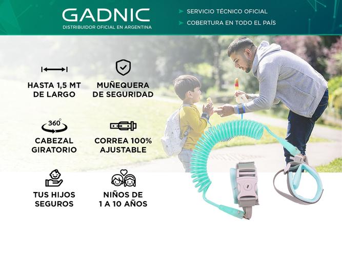 Pulsera Muñequera de Seguridad Gadnic BEBE94 Para Niños Anti-Pérdida - 1