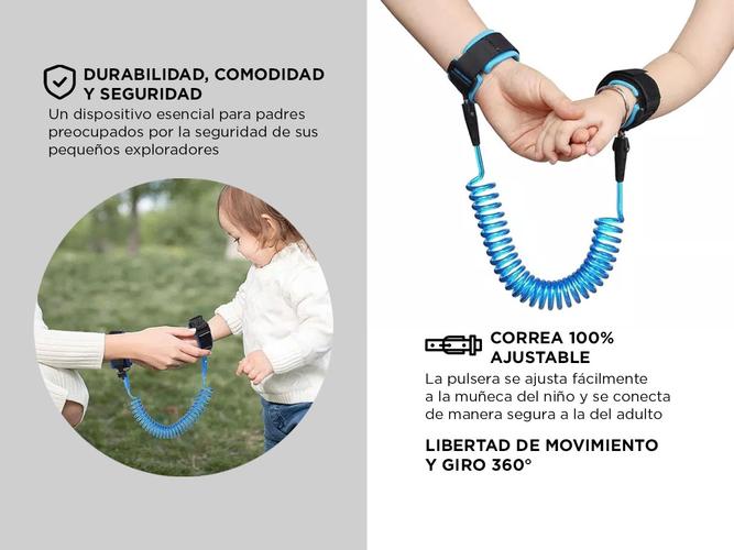 Pulsera Muñequera de Seguridad Gadnic BEBE94 Para Niños Anti-Pérdida - 2