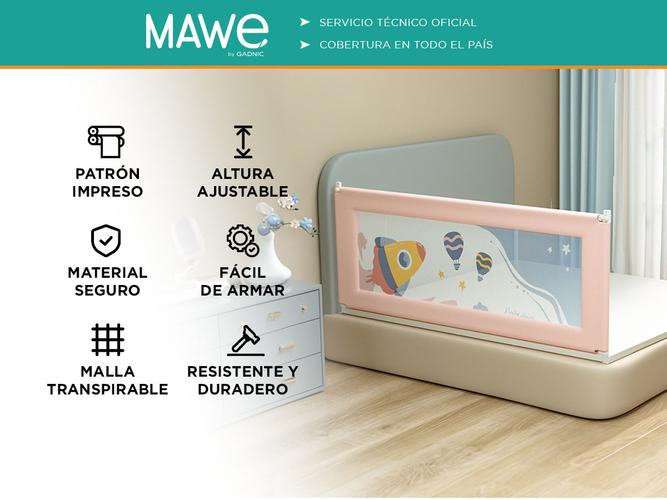 Baranda de Seguridad para Cama Gadnic con Diseño de Animales - 1