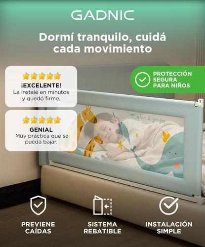 Baranda de Seguridad para Cama Gadnic con Diseño de Animales - 1