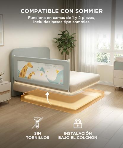 Baranda de Seguridad para Cama Gadnic con Diseño de Animales - 2