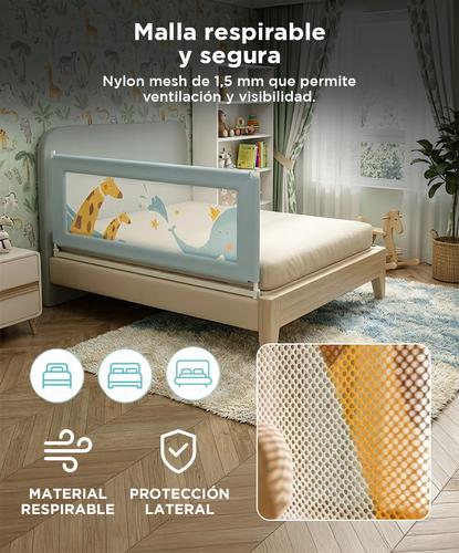 Baranda de Seguridad para Cama Gadnic con Diseño de Animales - 4