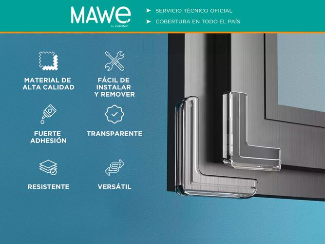 20 Piezas Protectores Esquineros Gadnic Seguridad De Mesa Para Bebé - 1