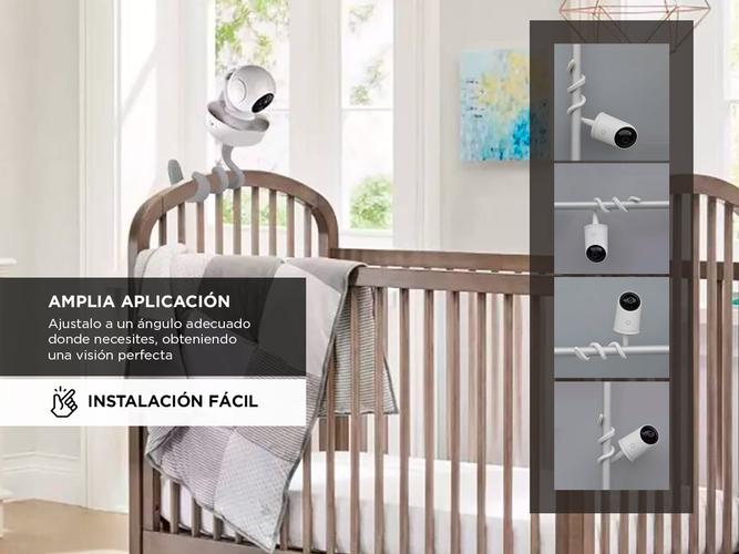 Soporte Para Cámara De Bebé Gadnic Giro Flexible Cuna  - 2