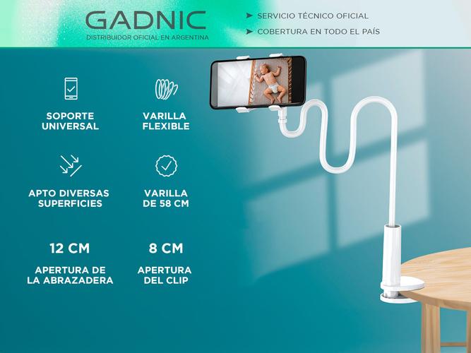 Soporte Universal Gadnic Flexible para Cámaras Celulares Tablets - 1