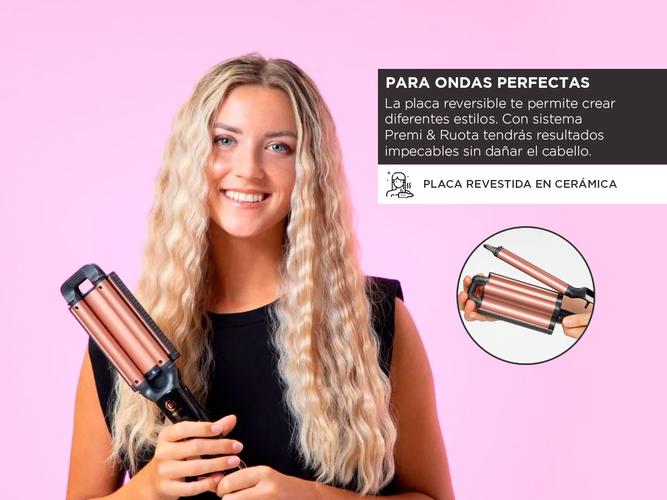 Pinza Multiondas Bellissima Beach Waves 2 en 1 GT20 400 - 2