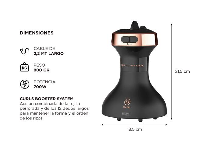 Difusor de Aire Caliente Bellisima Diffon Ceramic DF1 3000 Outlet - 4