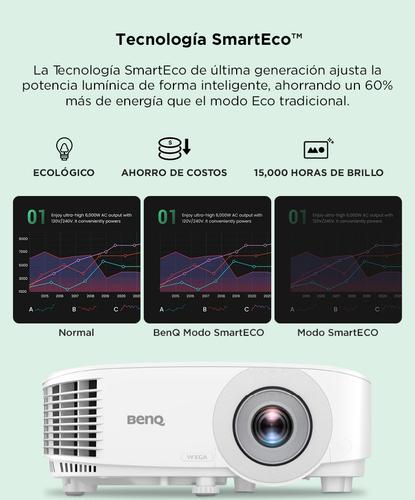 Proyector Profesional BenQ MW560C WXGA 4000 Lúmenes Tecnología SmartEco - 2
