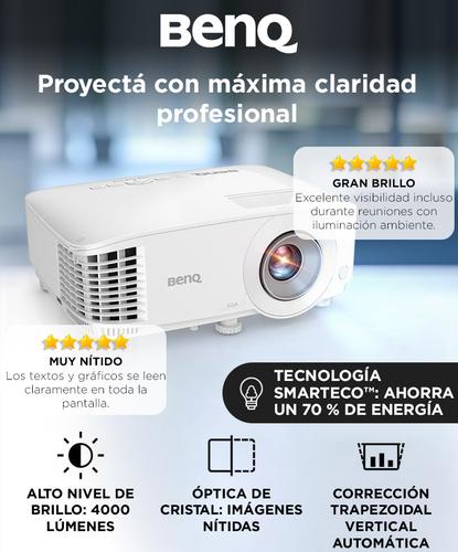 Proyector Profesional BenQ MX560C XGA 4000 Lúmenes Tecnología SmartEco - 1