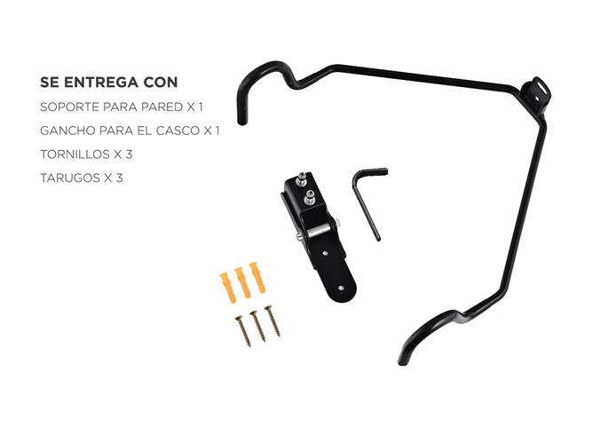 Soporte de Pared Gadnic para Bicicleta P/Colgar Horizontal - 5
