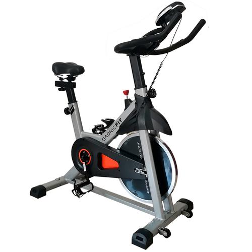 Bicicleta Fija Gadnic G-Spinning Indoor Disco Inercia 18kg Regulable con Display - 0
