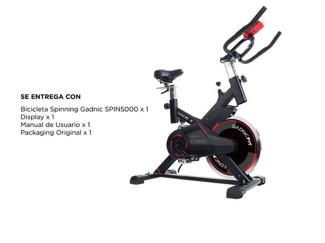 Bicicleta Spinning Gadnic Spin5000 Indoor 18KG - 6
