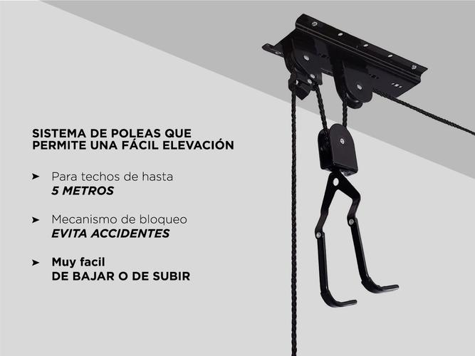 Soporte De Techo Para Bicicletas Roldanas Frenos - 2