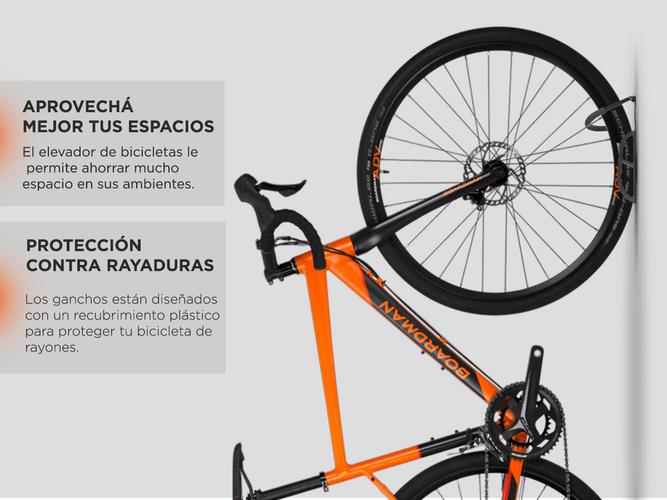 Kit x4 Soporte C/Gancho Gadnic Para Bicicleta Pared - 3