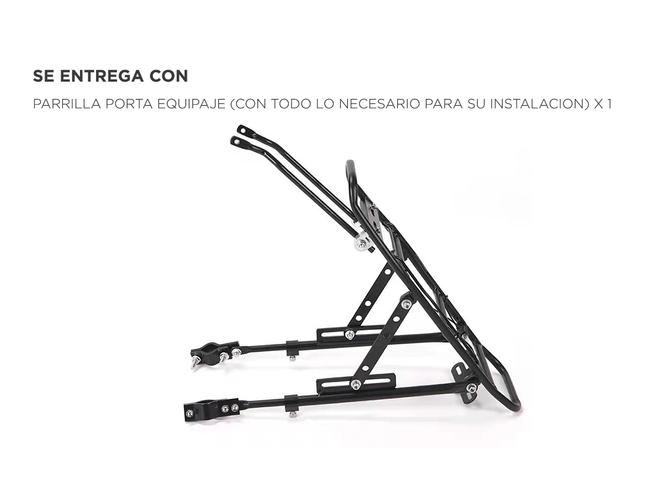 Porta Equipaje Parrilla Para Bicicleta 24-27 - 5