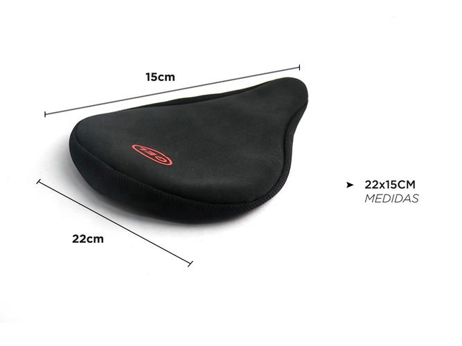 Funda Cubre Asiento De Bicicleta Gadnic Poliéster + GEL con puntos antideslizantes - 3