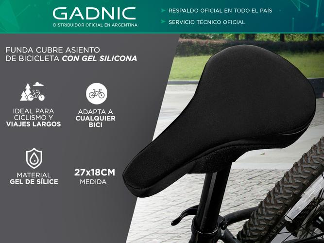 Funda Cubre Asiento De Bicicleta Gadnic Gel de silicona - 1