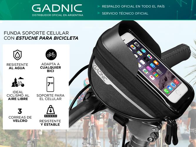 Soporte Celular Para Bicicleta Gadnic Estuche Impermeable  - 1