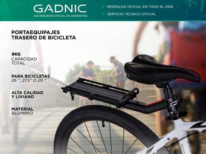 Portabicicletas De Carga Gadnic Rack Para Bicicletas 9Kg De Capacidad - 1
