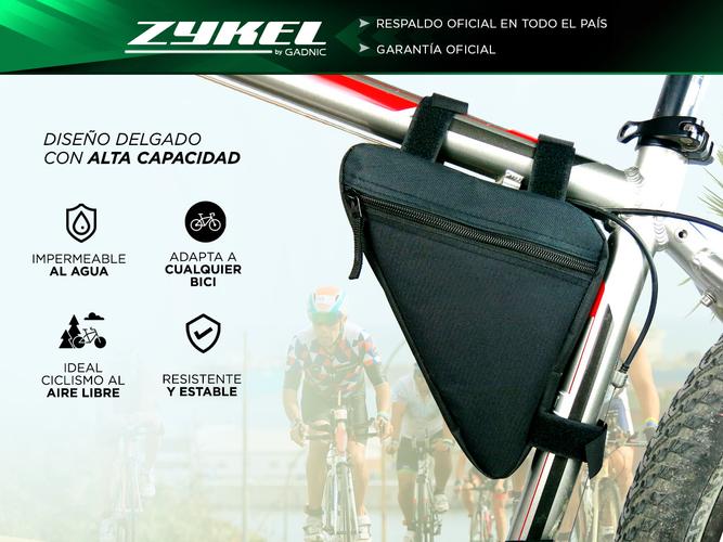 Bolso Triangular Para Cuadro De Bicicleta Gadnic Alforja De Poliéster - 1