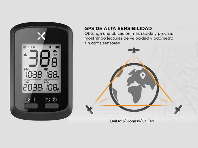 Computadora GPS Velocímetro XOSS G+ Para Bicicletas - 2