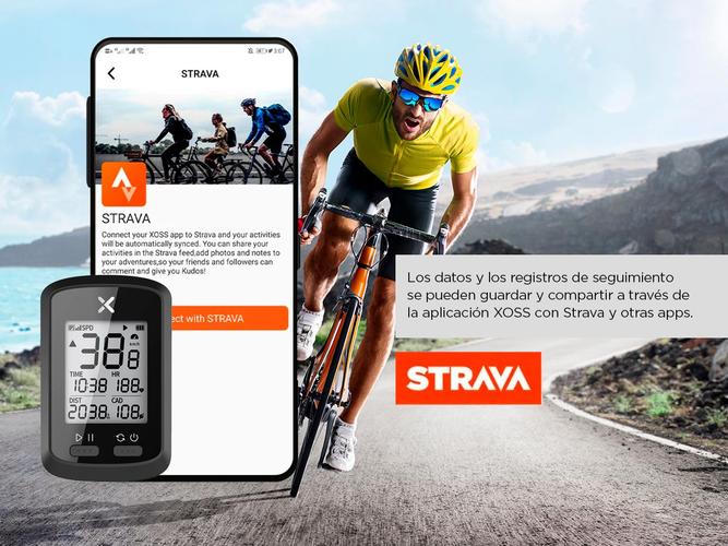Computadora GPS Velocímetro XOSS G+ Para Bicicletas - 3