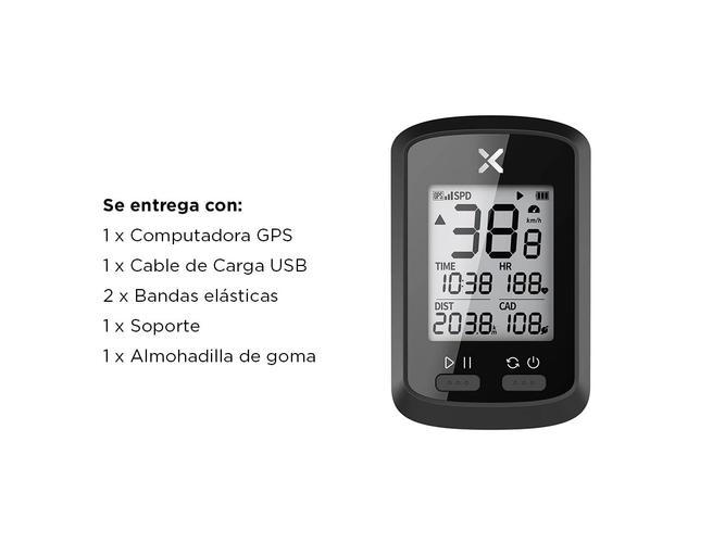 Computadora GPS Velocímetro XOSS G+ Para Bicicletas - 6