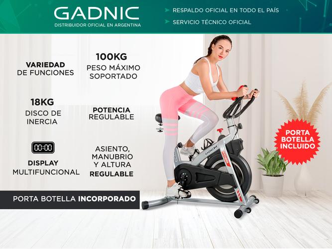 Bicicleta Spinning Fija Gadnic Profesional  - 1