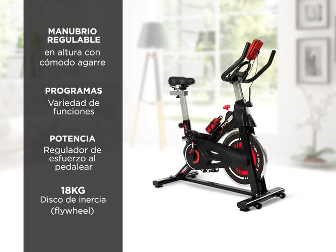 Bicicleta Spinning Fija Gadnic Indoor Profesional Regulable - 2