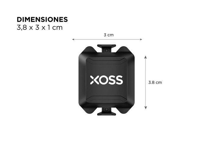 Sensor de Cadencia Xoss Ciclismo Velocímetro ANT Bluetooth   - 4