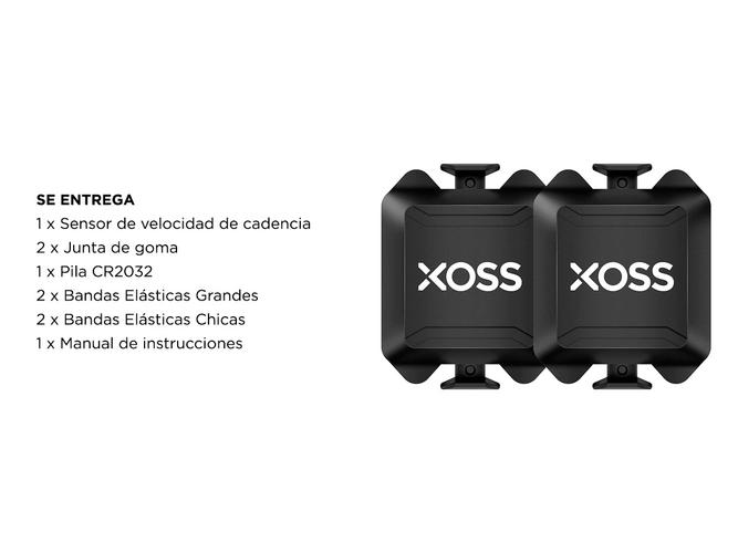 Sensor de Cadencia Xoss Ciclismo Velocímetro ANT Bluetooth   - 5