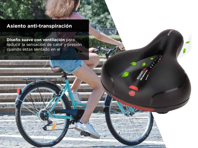Asiento de Bicicleta Gadnic Mtb Suave Cómodo  Anti Prostático - 2