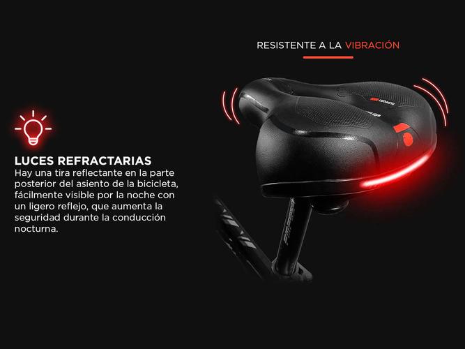 Asiento de Bicicleta Gadnic Mtb Suave Cómodo  Anti Prostático - 3