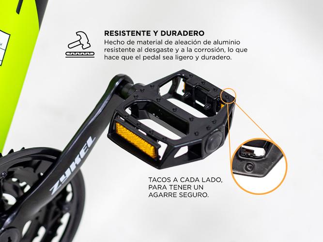 Par de Pedales De Aluminio Gadnic Para Bicicletas  - 2