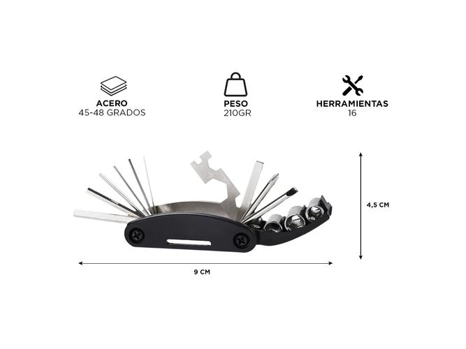 Herramienta para Bicicleta Gadnic B60Y Plegable 16 en 1 - 3