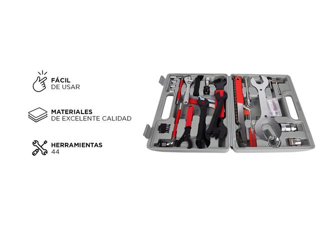 Kit Herramientas Gadnic Para Reparación De Bicicletas 44 Piezas - 4