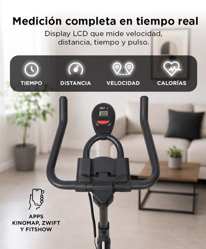 Bicicleta Fija Force By Gadnic Spinning Hasta 120 Kg Reforzada Outlet - 2