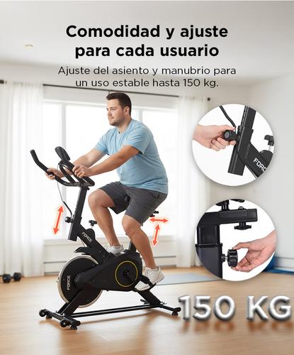 Bicicleta Fija Force By Gadnic Spinning Hasta 150 Kg Reforzada - 3