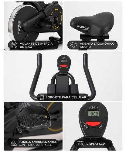 Bicicleta Fija Force By Gadnic Spinning Hasta 120 Kg Reforzada Outlet - 5