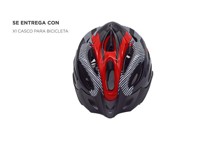 Casco Bicicleta Zykel Con Visera Regulación Ventilaciones  - 6